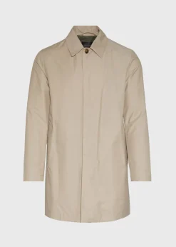 Paul Stuart Overcoats|Outerwear^Tailored Fit Raincoat Khaki