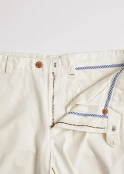 Paul Stuart Shorts & Swim Trunks^Twill Cotton Walk Short Stone