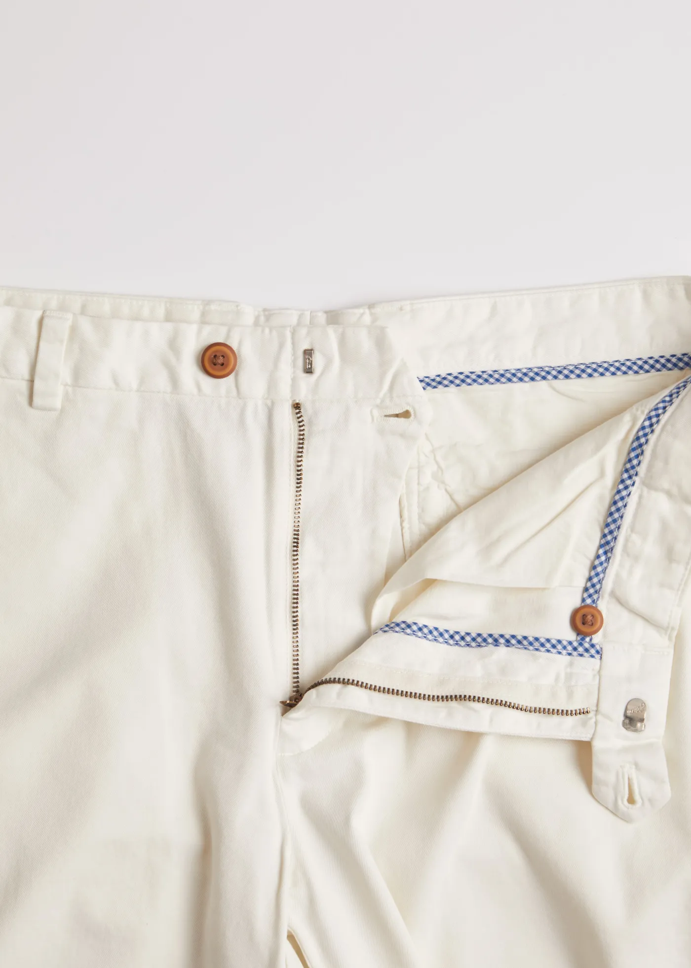 Paul Stuart Shorts & Swim Trunks^Twill Cotton Walk Short Stone
