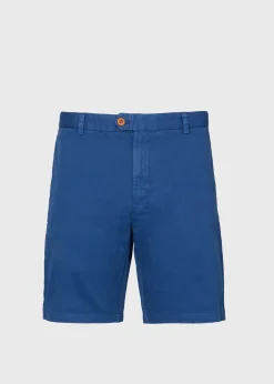 Paul Stuart Shorts & Swim Trunks^Twill Cotton Walk Short Navy