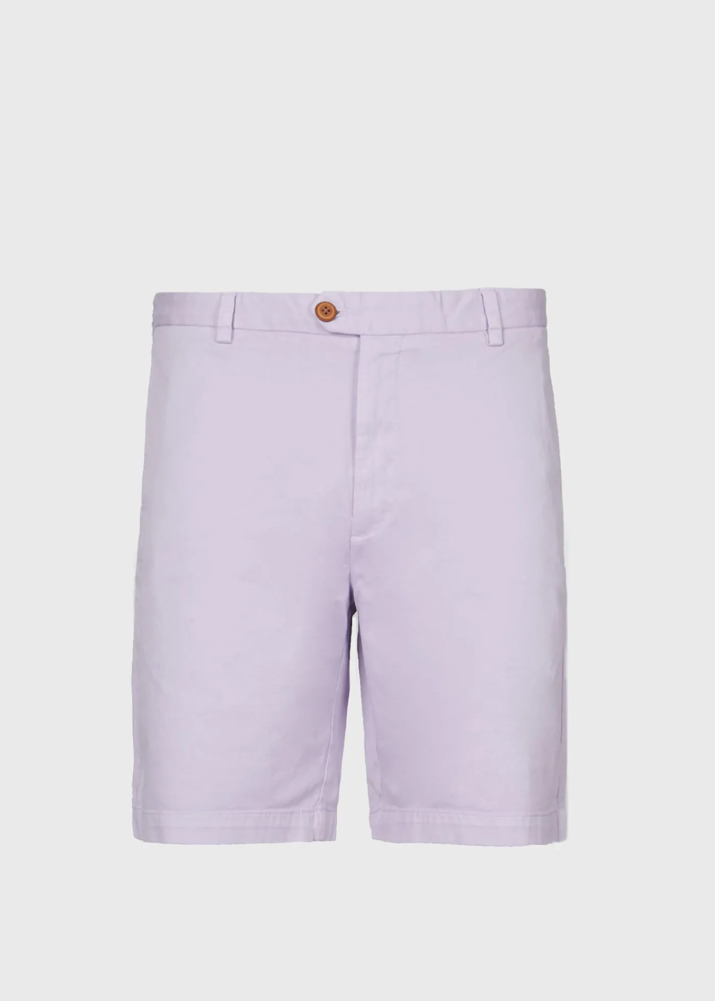 Paul Stuart Shorts & Swim Trunks|Pants^Twill Cotton Walk Short Lavender