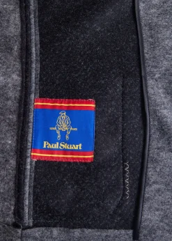 Paul Stuart Blazers & Jackets|Outerwear^Two Tone Raw Edge Jacket Grey