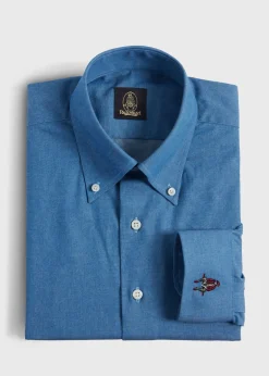 Paul Stuart Sport Shirts^Washed Sport Shirt Denim