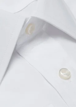 Paul Stuart Formal Shop|Dress Shirts^ Broadcloth Cotton Dress Shirt White