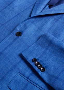 Paul Stuart Blazers & Jackets^Windowpane Jacket Light Blue