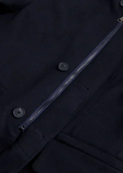 Paul Stuart Blazers & Jackets|Outerwear^Wool & Cashmere Hybrid Blazer Navy