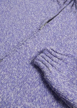 Paul Stuart The Cashmere Shop|Sweaters^Wool & Cashmere Marled Zip Cardigan Purple