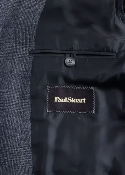 Paul Stuart Blazers & Jackets|Suits & Tuxedos^Wool & Cashmere Plaid Paul Suit Grey