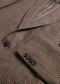 Paul Stuart Blazers & Jackets^Wool & Cashmere Plaid Paul Jacket Olive/Rust