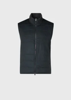 Paul Stuart The Cashmere Shop|Vests^Wool & Cashmere Vest Dark Green