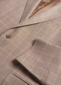 Paul Stuart Blazers & Jackets^Wool & Silk Plaid Jacket Tan