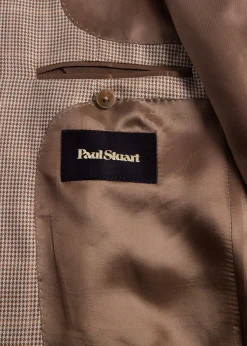 Paul Stuart Blazers & Jackets^Wool & Silk Plaid Jacket Tan