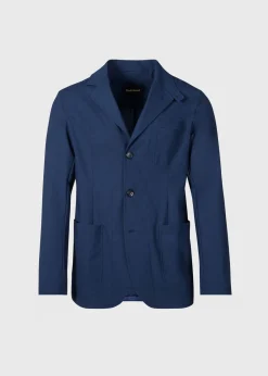Paul Stuart Blazers & Jackets|Outerwear^Wool Blazer Navy
