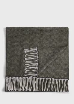 Paul Stuart Scarves, Hats, Gloves^Wool Chevron Scarf Olive