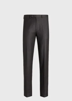 Paul Stuart Dress Pants|The Cashmere Shop^Wool Flannel Trouser Charcoal