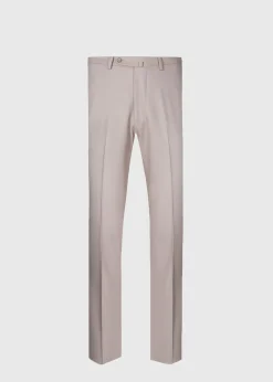 Paul Stuart Dress Pants^Wool Flannel Dress Trouser Dove