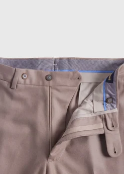 Paul Stuart Dress Pants^Wool Flannel Dress Trouser Dove