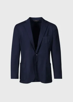 Paul Stuart Blazers & Jackets^Wool Garment Dyed Jacket Navy