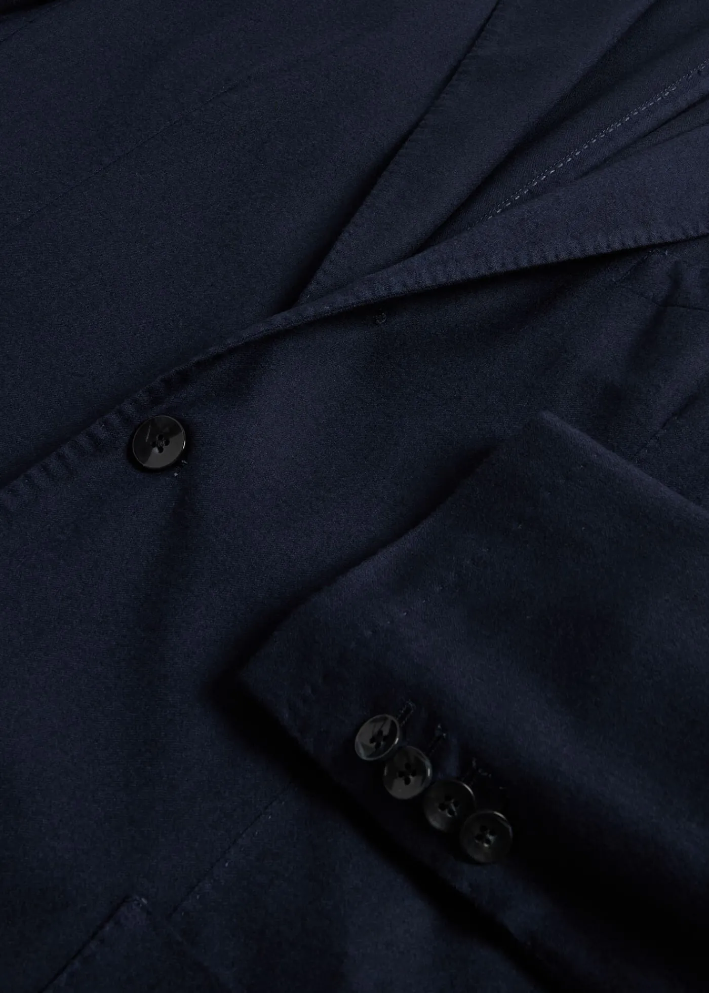 Paul Stuart Blazers & Jackets^Wool Garment Dyed Jacket Navy
