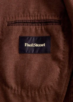 Paul Stuart Blazers & Jackets^Wool Garment Dyed Jacket Brown