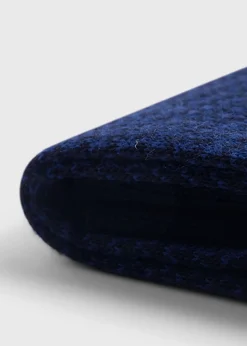 Paul Stuart Socks^Wool Houndstooth Sock Navy