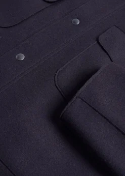 Paul Stuart Outerwear^Wool Jersey Blazer With Gilet Navy