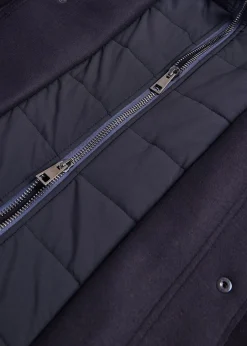 Paul Stuart Outerwear^Wool Jersey Blazer With Gilet Navy