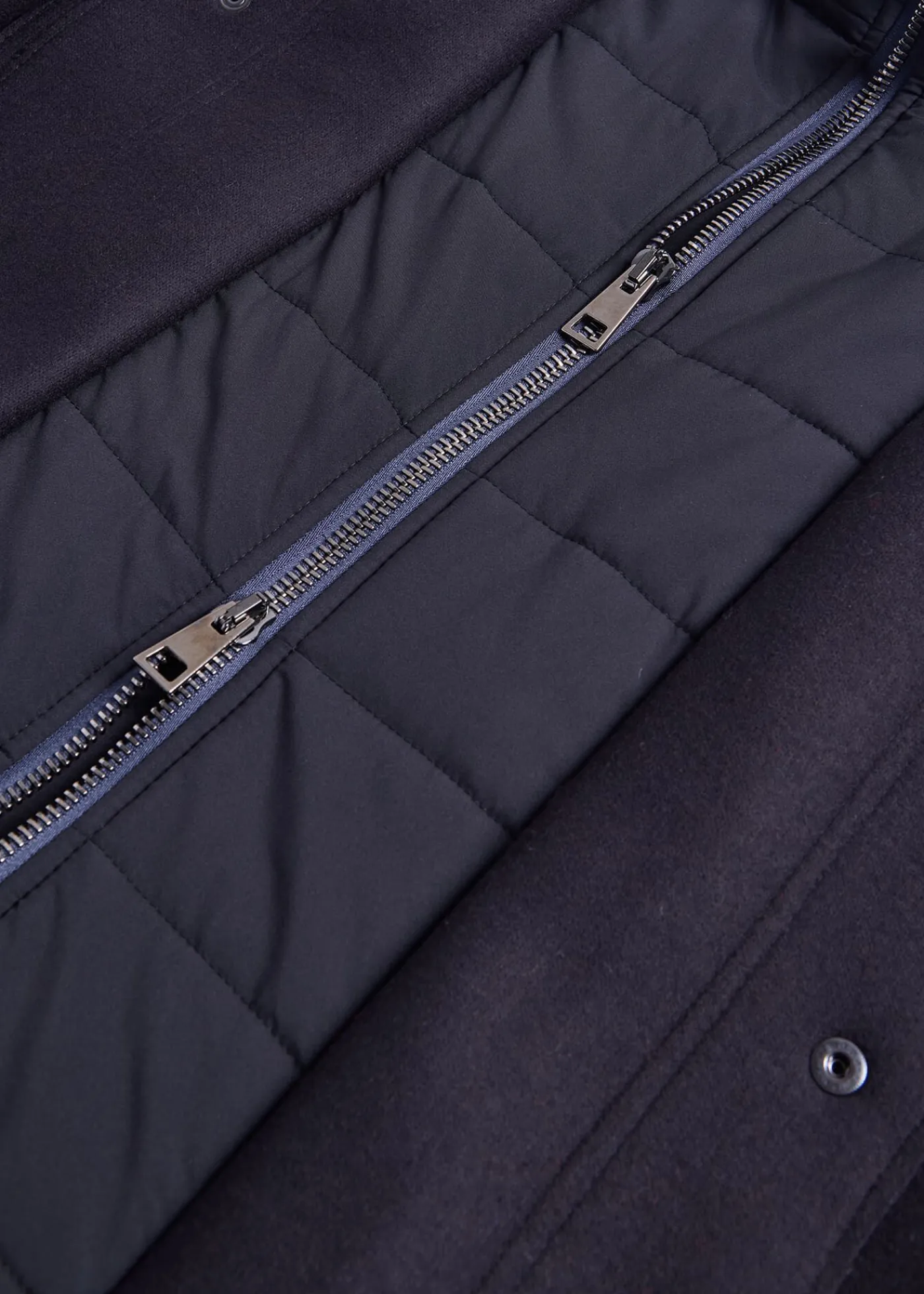 Paul Stuart Outerwear^Wool Jersey Blazer With Gilet Navy