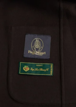 Paul Stuart Outerwear^Wool Jersey Soft Jacket DK BROWN