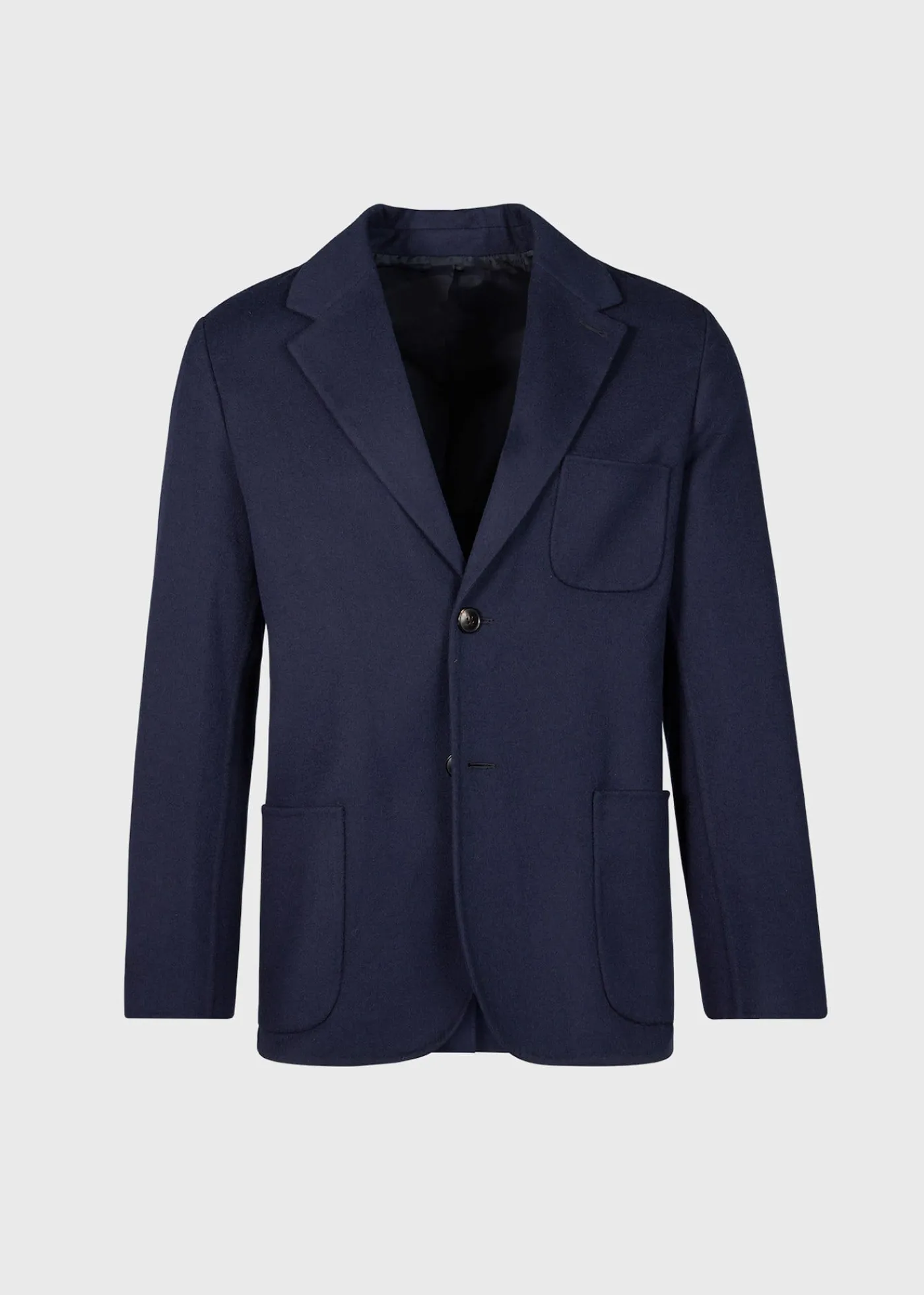 Paul Stuart Outerwear^Wool Jersey Soft Jacket Navy