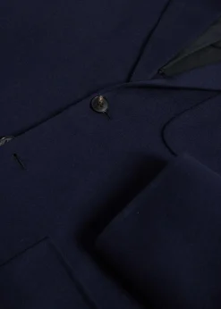 Paul Stuart Outerwear^Wool Jersey Soft Jacket Navy