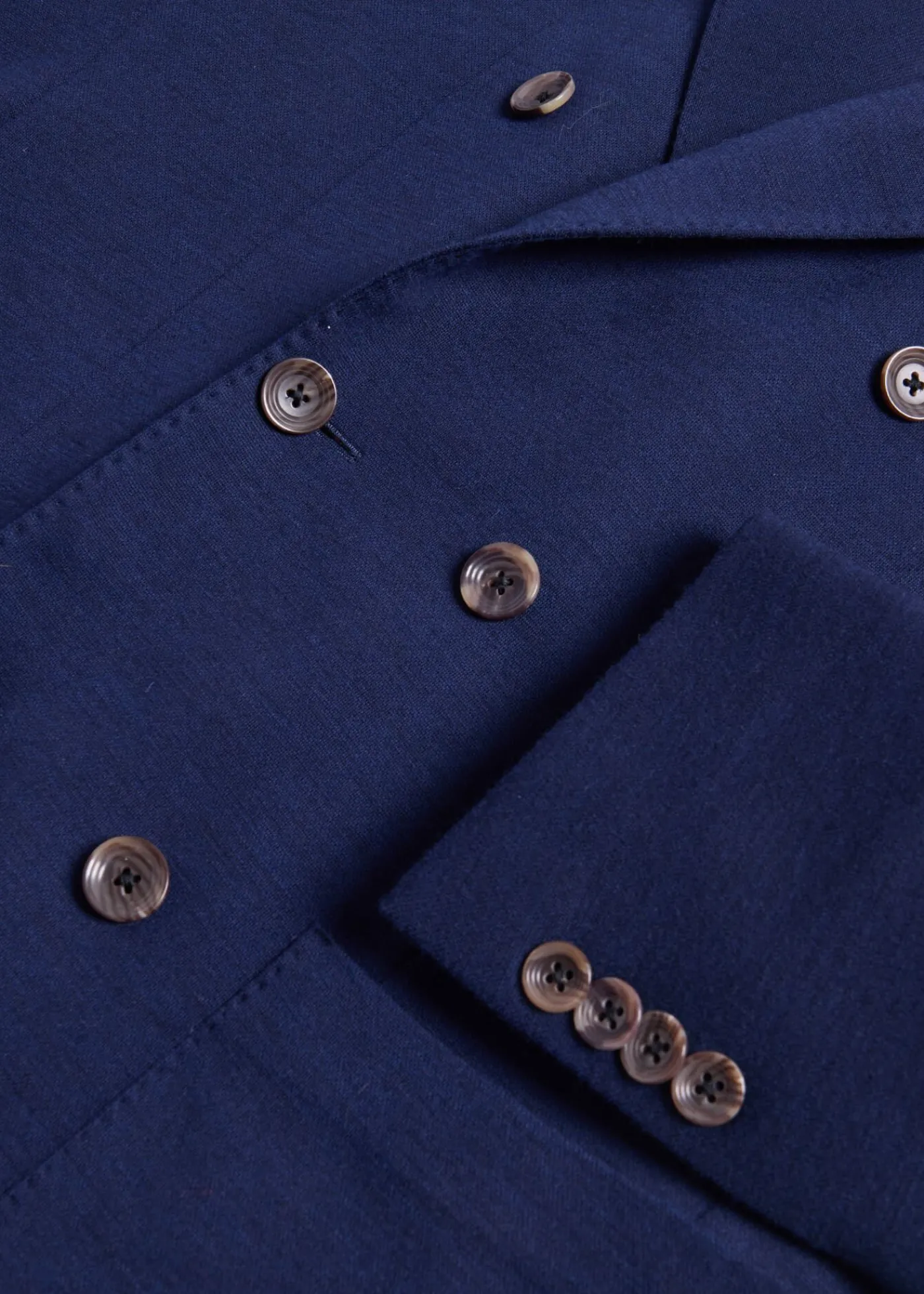 Paul Stuart Blazers & Jackets^Wool Knit Jersey Double Breasted Blazer Navy