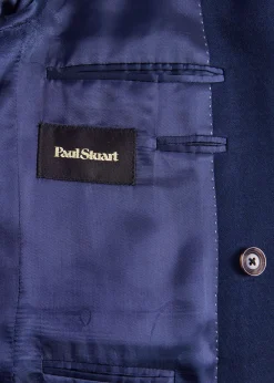 Paul Stuart Blazers & Jackets^Wool Knit Jersey Double Breasted Blazer Navy