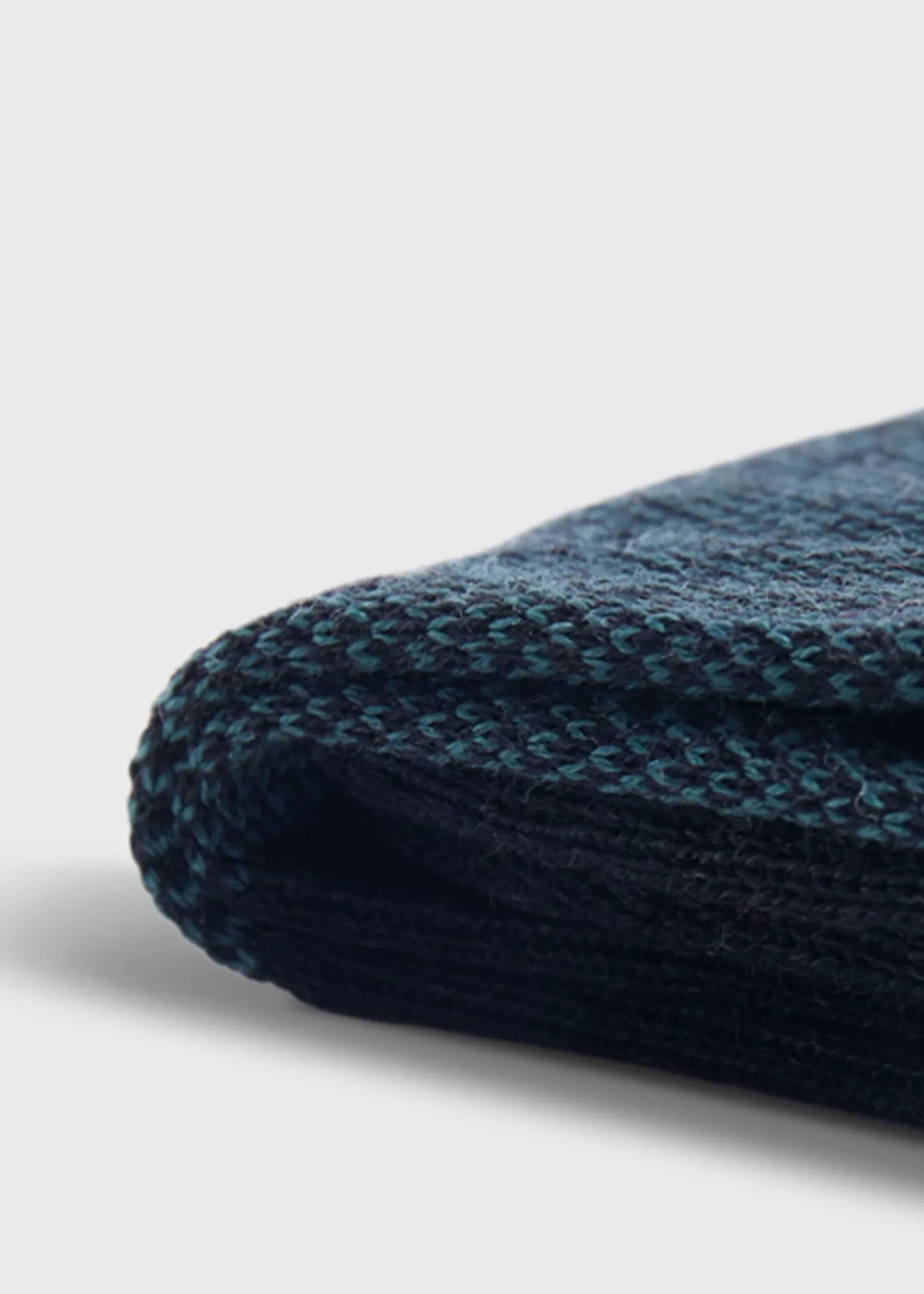 Paul Stuart Socks^Wool Micro Oxford Sock Green