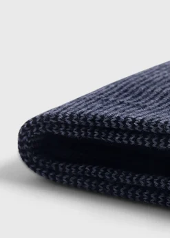 Paul Stuart Socks^Wool Micro Stripe Sock Black
