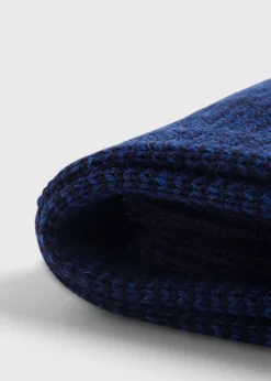 Paul Stuart Socks^Wool Micro Stripe Sock Navy
