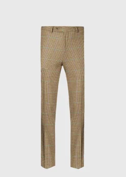 Paul Stuart Dress Pants|Pants^Wool Plaid James Trouser Olive
