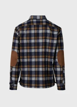 Paul Stuart Sport Shirts|Outerwear^Wool Plaid Overshirt Black