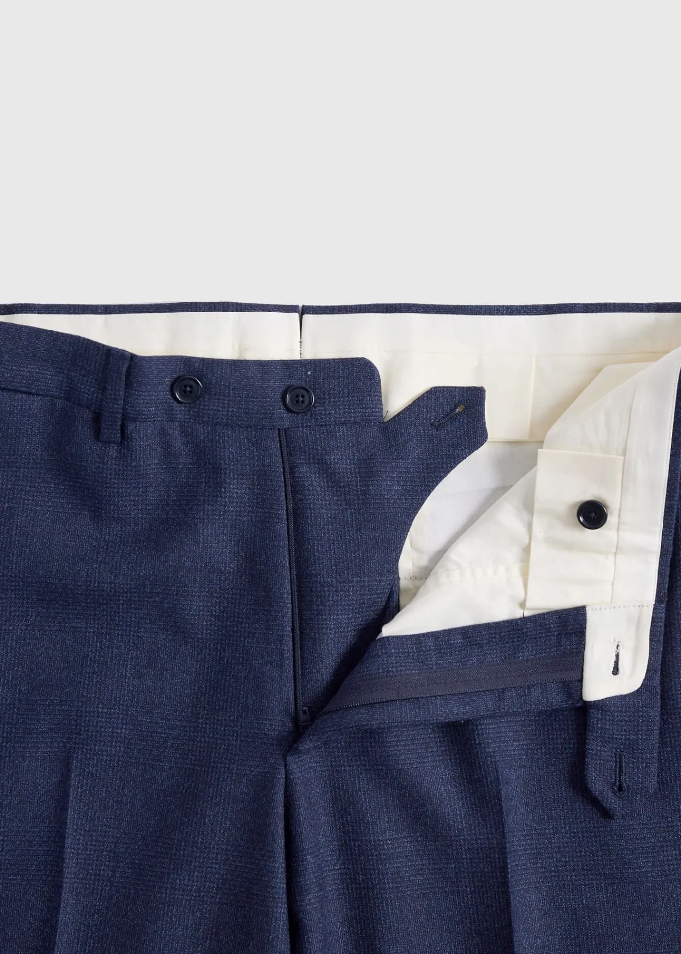 Paul Stuart Suits & Tuxedos^Wool Plaid Suit Navy