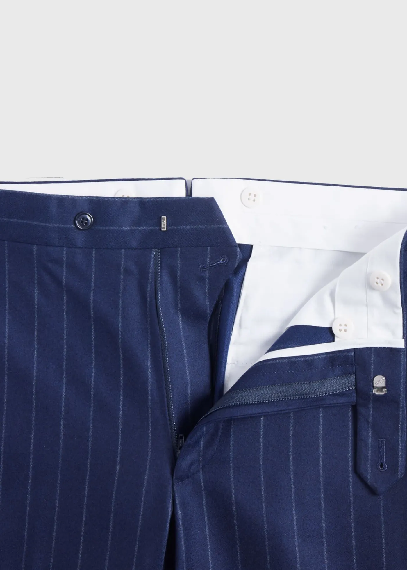 Paul Stuart Blazers & Jackets|Suits & Tuxedos^Wool Stripe Paul Suit Navy