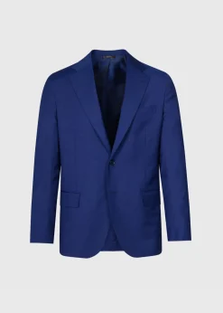 Paul Stuart Blazers & Jackets|Suits & Tuxedos^Wool Tick Weave Suit Blue