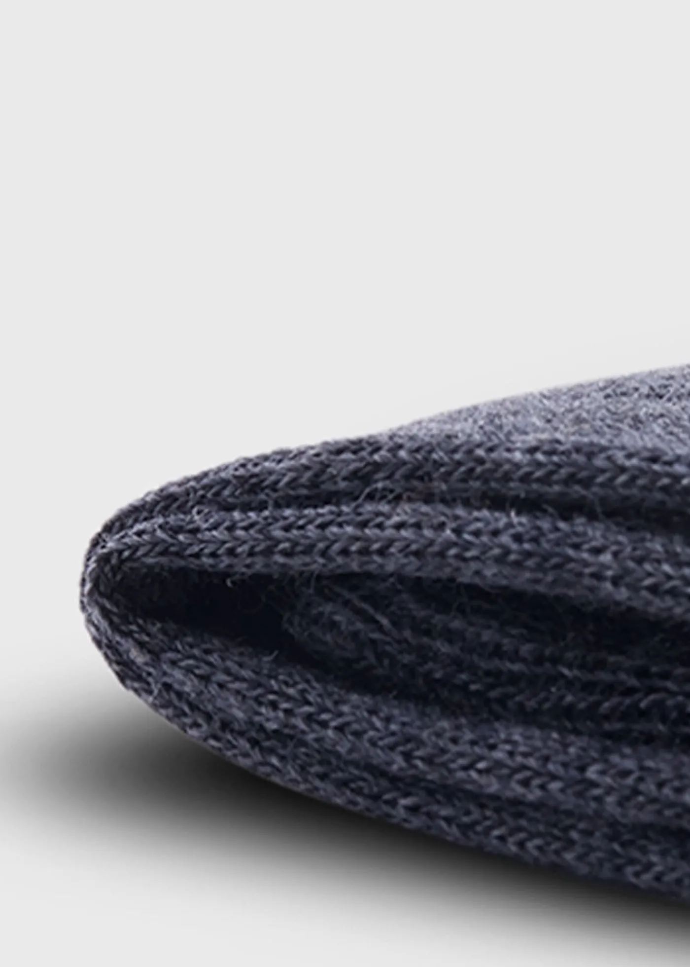 Paul Stuart Socks^Wool Vertical Dash Stripe Sock Grey