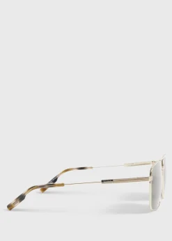 Paul Stuart Sunglasses & Eyewear^Zegna Metal Navigator Gold